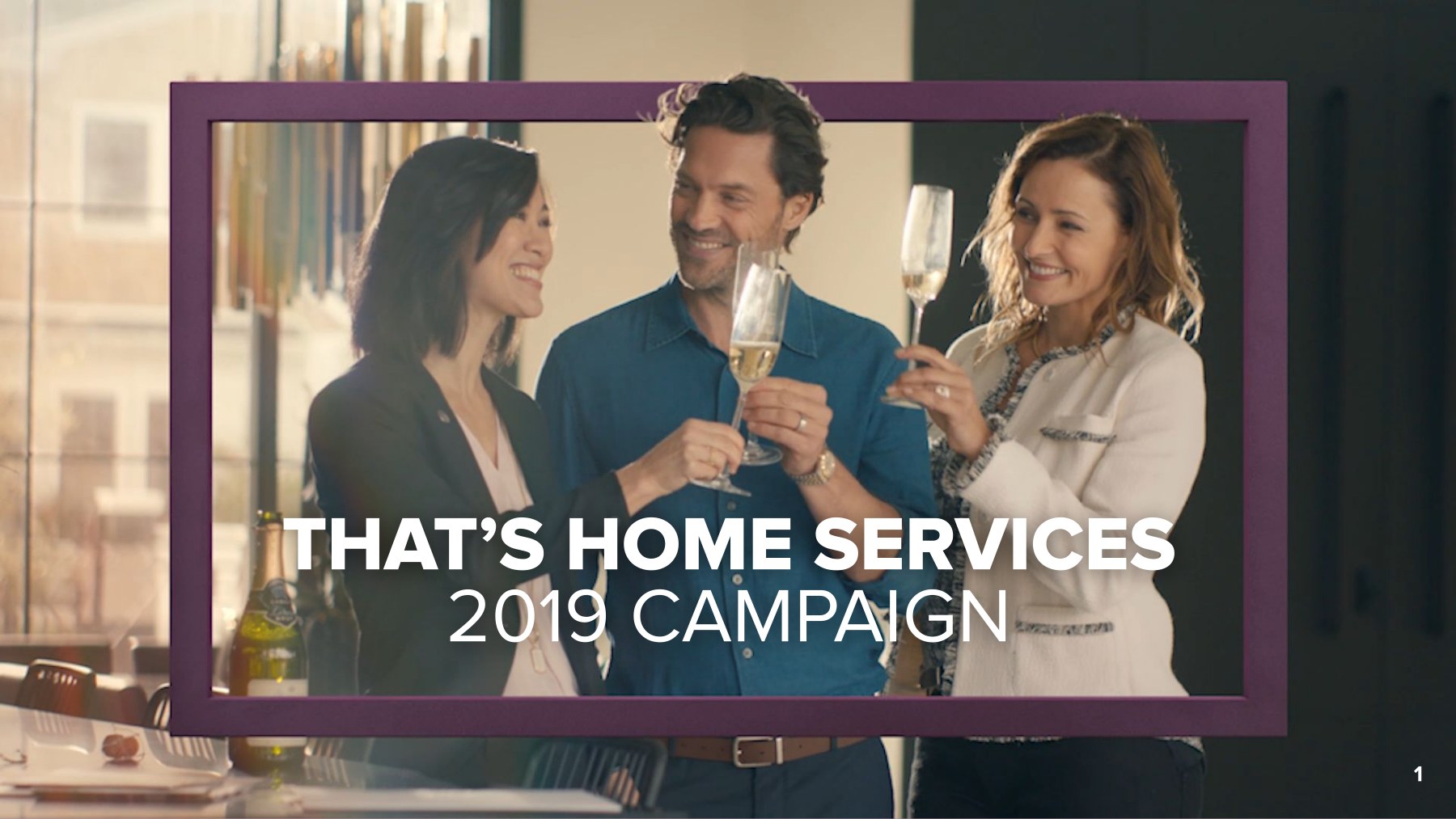 The That's Home Services campaign guidelines