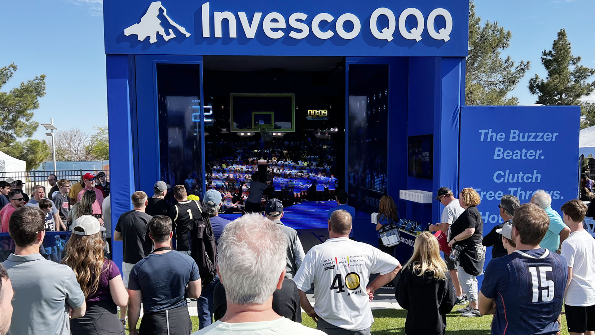 The Invesco QQQ Innovation Arena at the NCAA Final Four